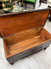 Vintage cedar chest