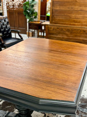 Vintage table on casters