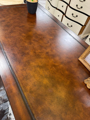 Mahogany Lyre/Harp Writing Desk