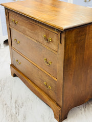 Vintage 3-drawer chest w/pullout desk