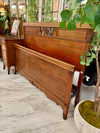 Vintage bowfront chest