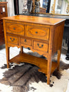 Inlaid pine Butler’s server/secretary ￼