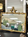 Vintage gold mirror